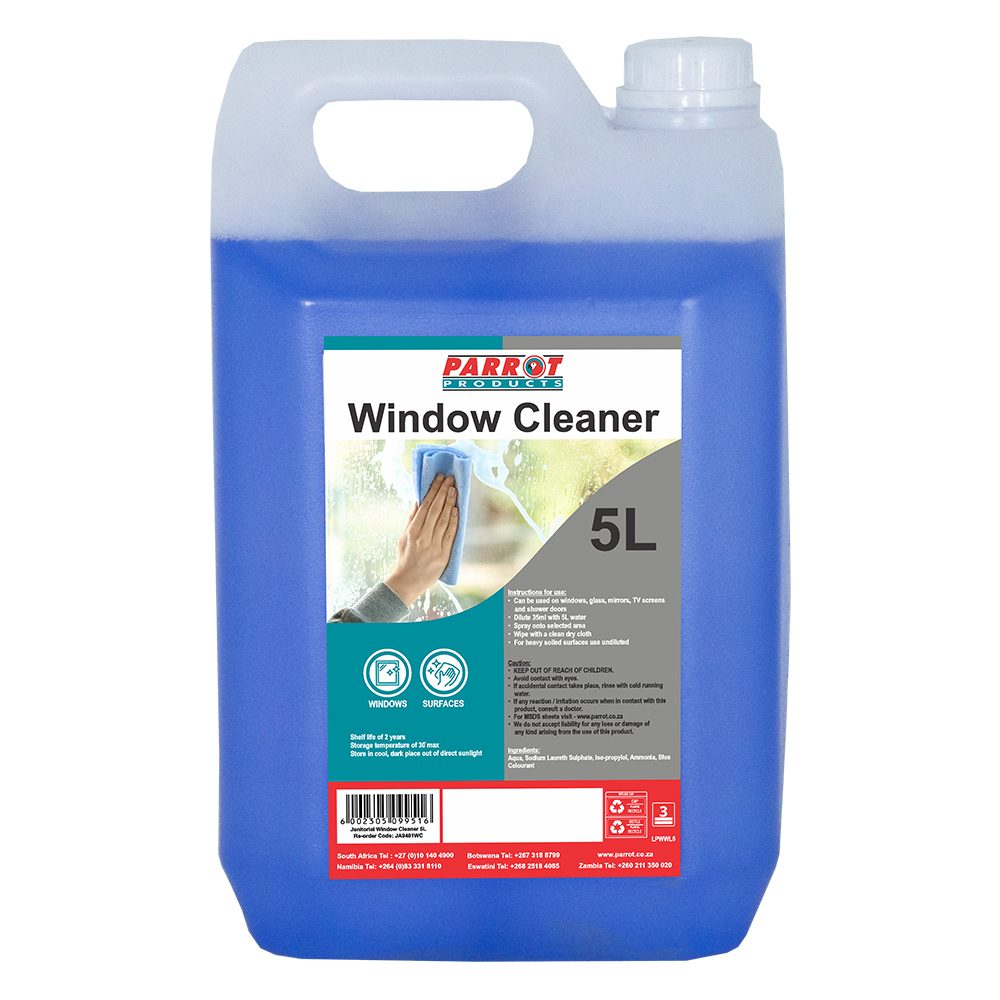 Parrot Products Janitorial Window Cleaner 5L