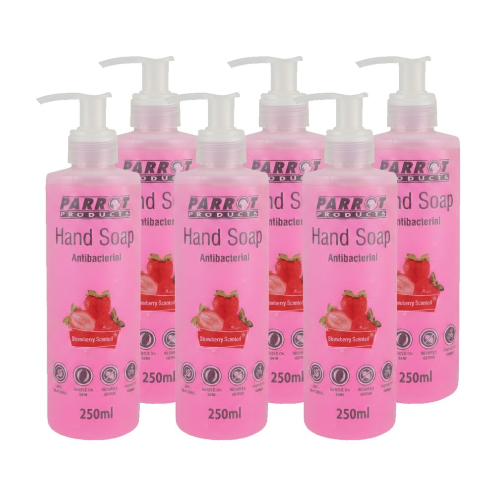 Parrot Products Janitorial hand soap strawberry box of 6