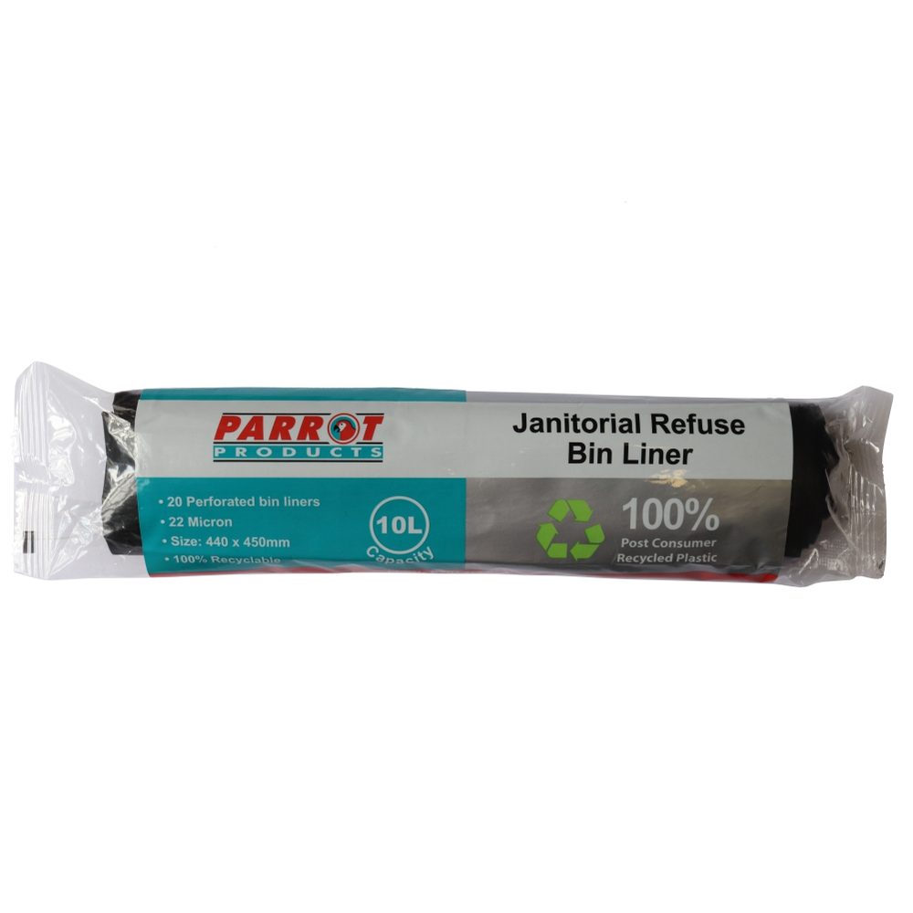 Parrot Products Janitorial Refuse bag 22 Micron 440x450mm 10L