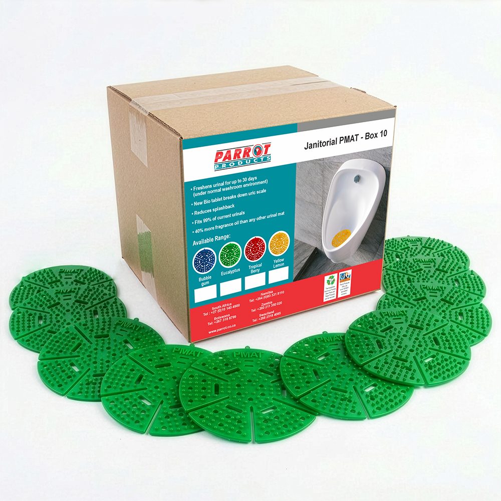 Parrot Products PMAT GREEN EUCALYPTUS 10 PACK
