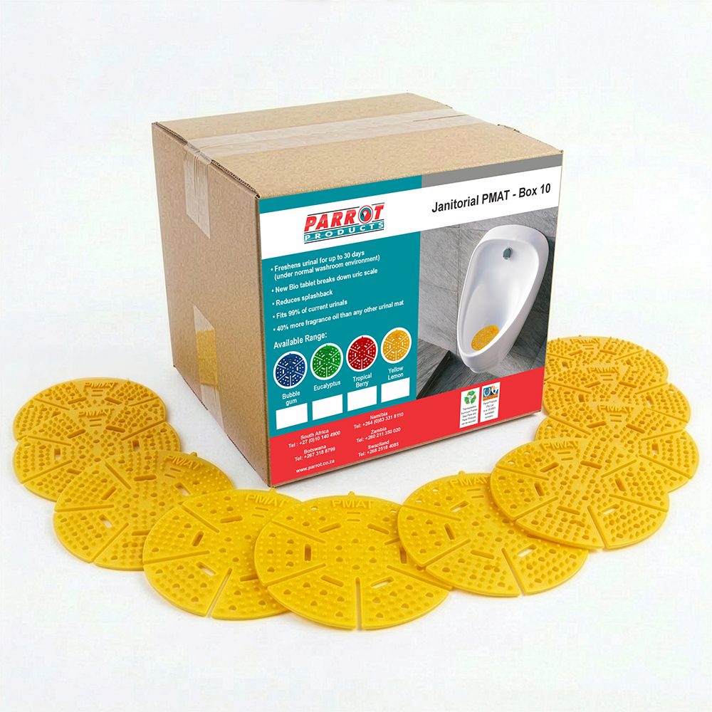 Parrot Products PMAT YELLOW LEMON 10 PACK