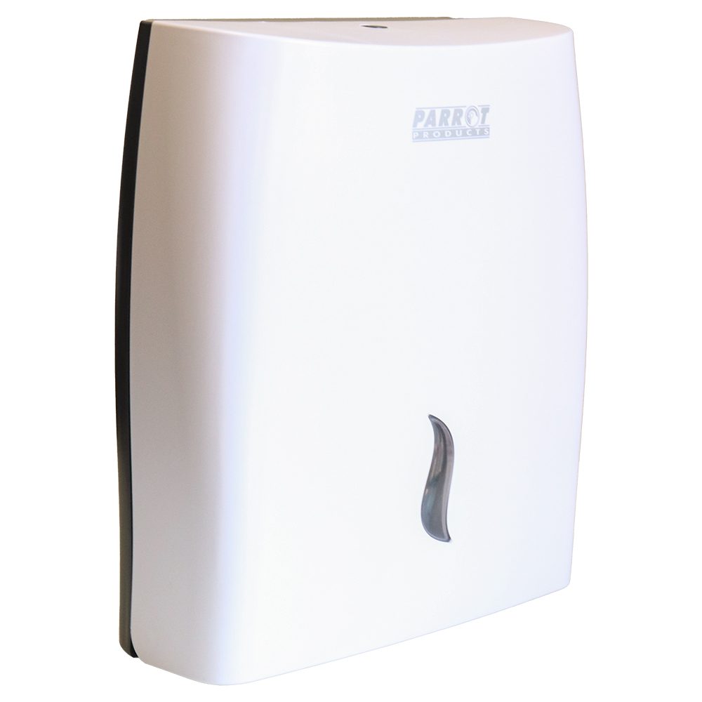 Parrot Products Janitorial Paper Hand Towel Dispenser Plastic