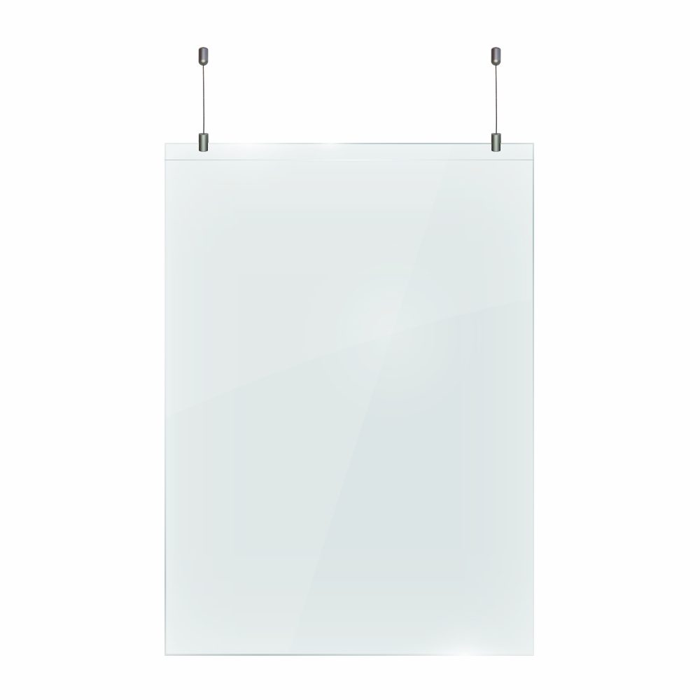 Parrot Products Hanging Protective Screen (1250 x 900 x 2mm - Including Hanging Kit)