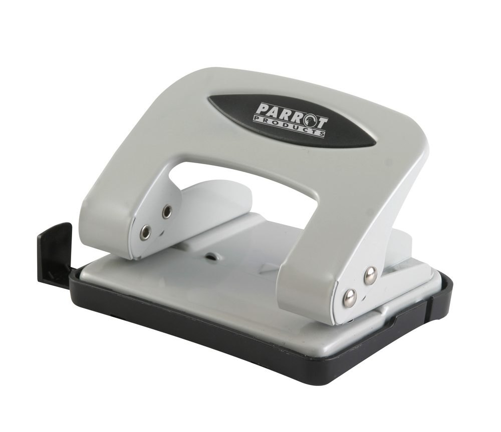 Parrot Products Steel Hole Punch (20 Sheets - Silver)