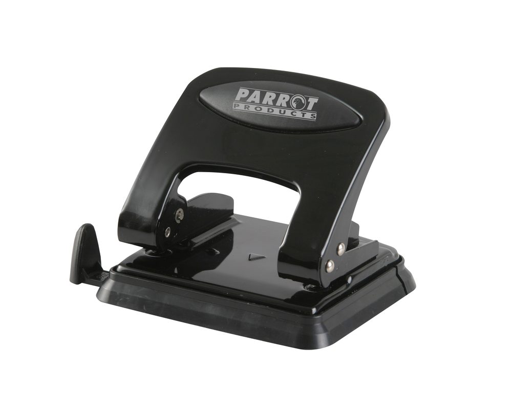 Parrot Products Steel Hole Punch (30 Sheets - Black)