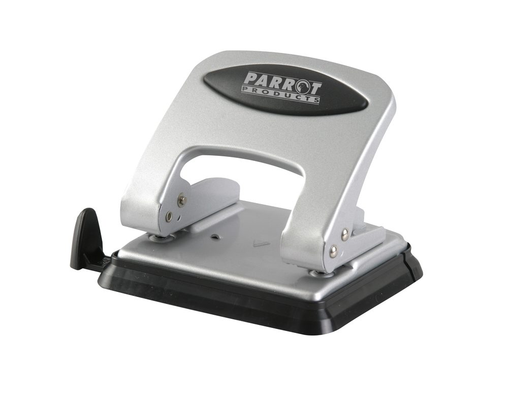 Parrot Products Steel Hole Punch (30 Sheets - Silver)