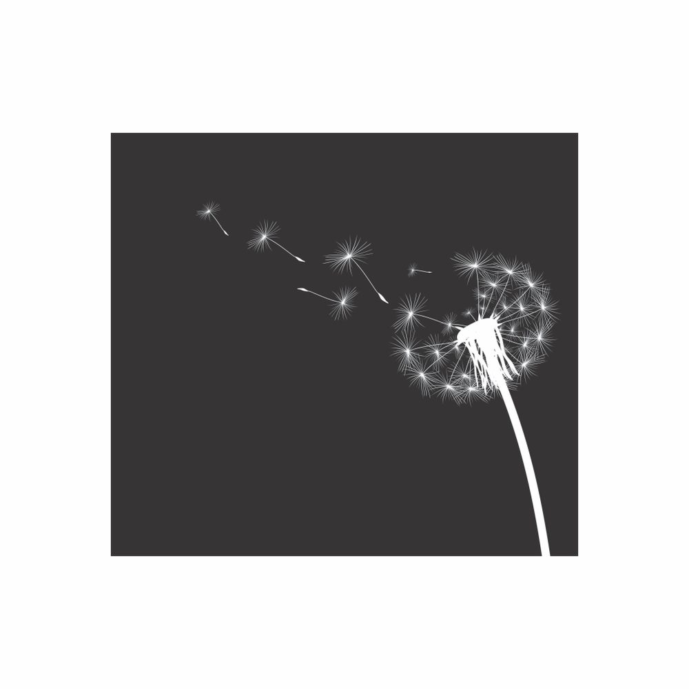 Parrot Products Decorative Glass Wall Tile (598 x 650 x 6mm) Dandelion