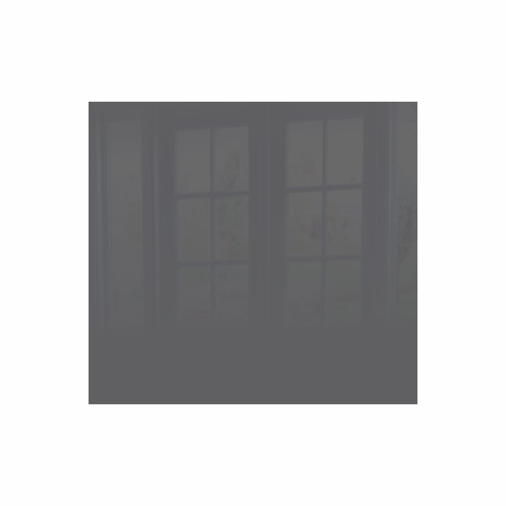 Parrot Products Decorative Glass Wall Tile (598 X 650 X 6mm) Gun Metal