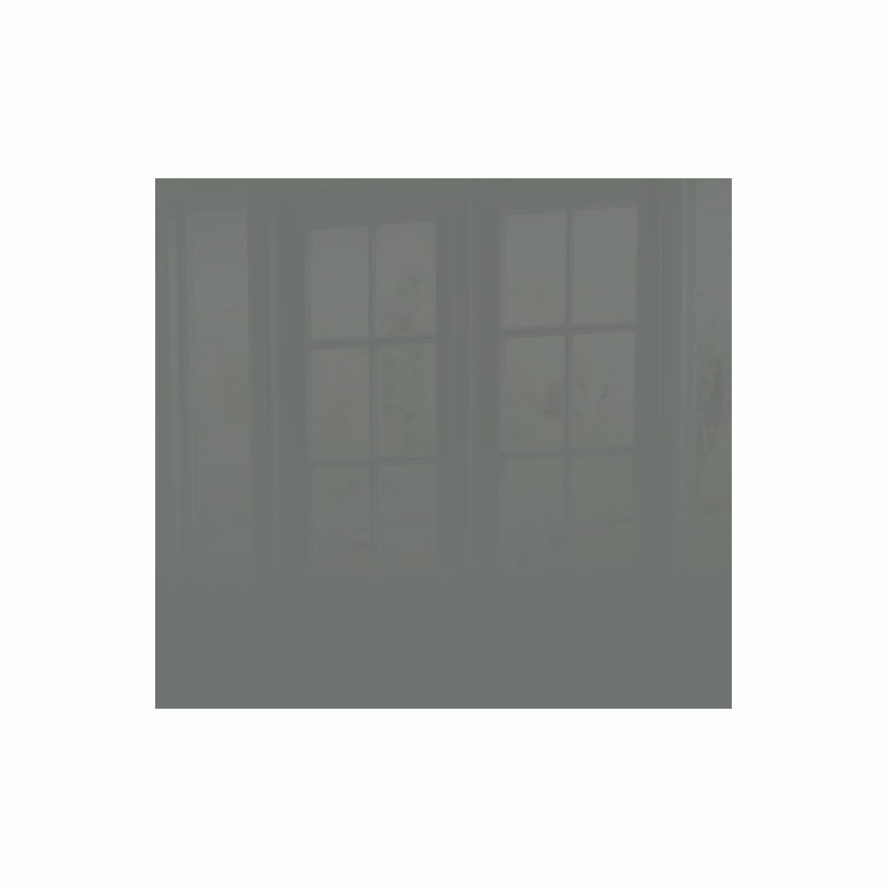 Parrot Products Decorative Glass Wall Tile (598 X 650 X 6mm) Mouse Grey