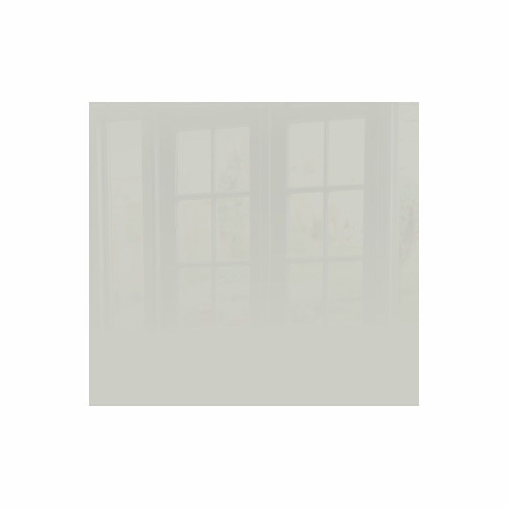 Parrot Products Decorative Glass Wall Tile (598 X 650 X 6mm) Papyrus White