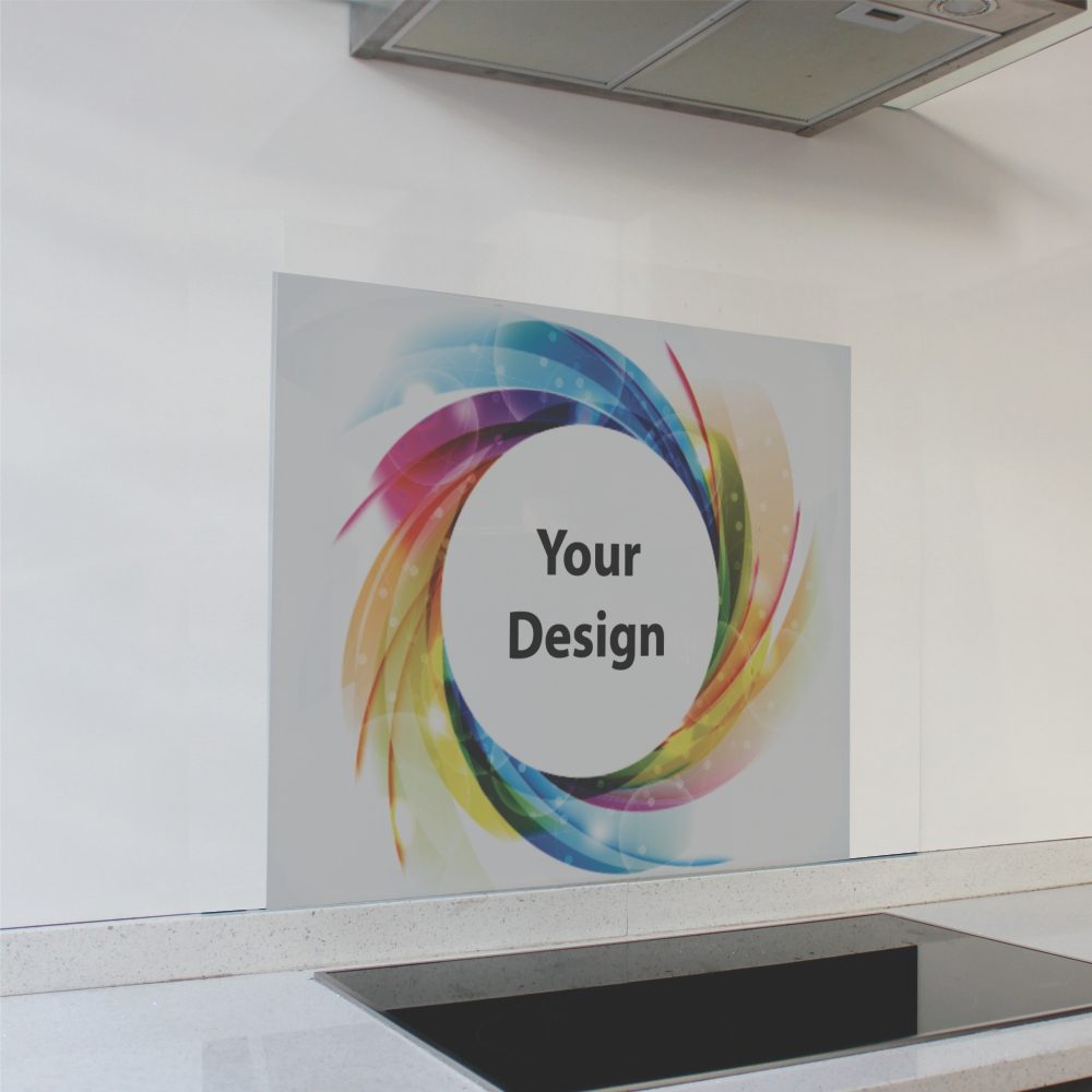 Parrot Products Decorative Glass Wall Tile (598 x 650 x 6mm) Customized Print