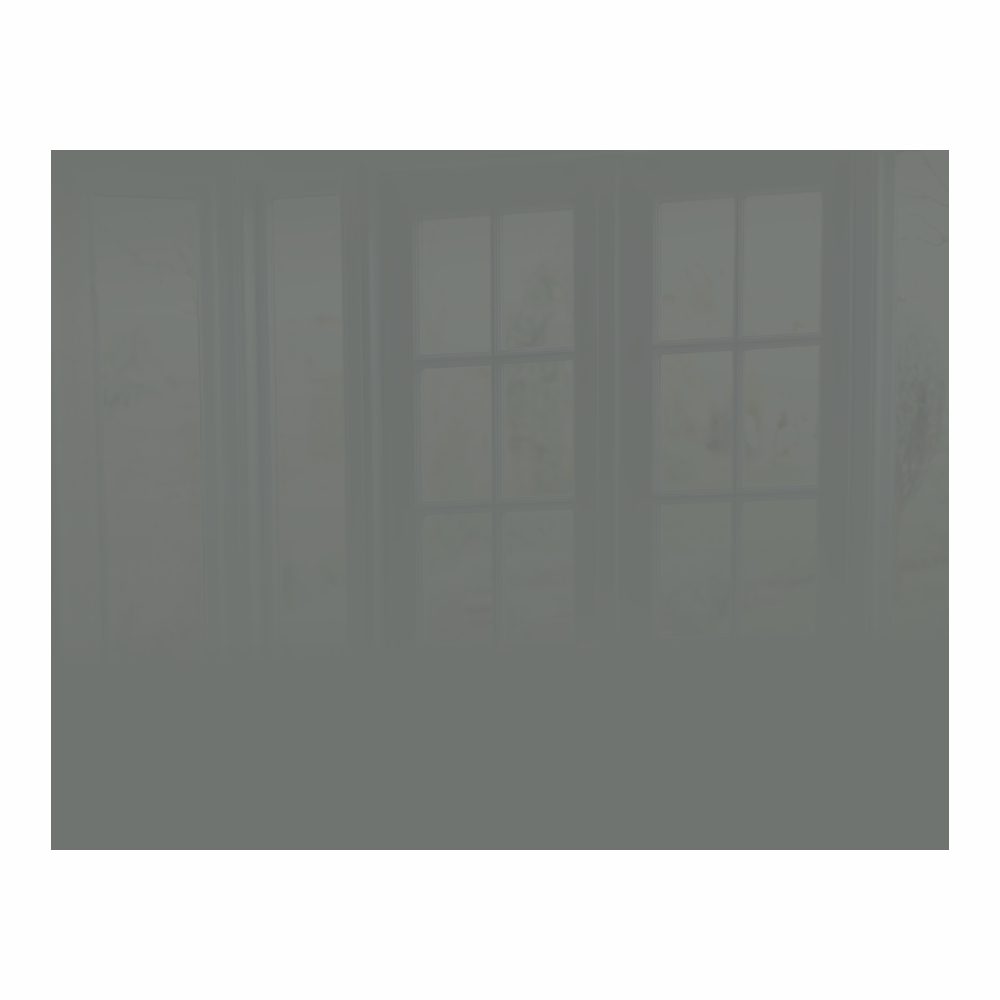 Parrot Products Decorative Glass Wall Tile (898 X 700 X 6mm) Mouse Grey