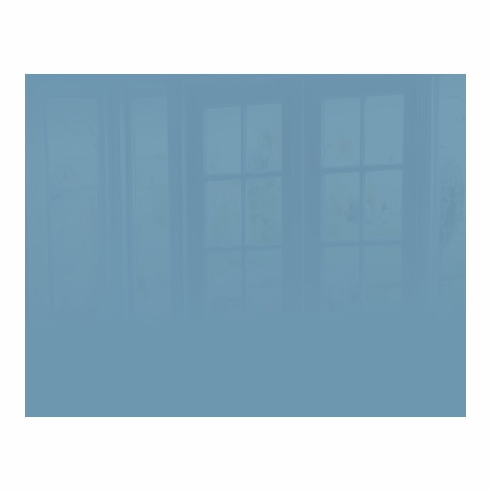 Parrot Products Decorative Glass Wall Tile (898 X 700 X 6mm) Pastel Blue