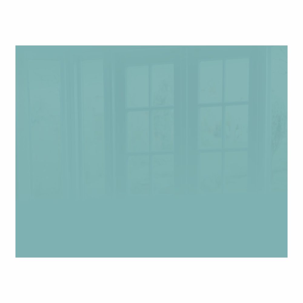 Parrot Products Pastel Turquoise Hob Splashback (898 X 700 X 6mm)