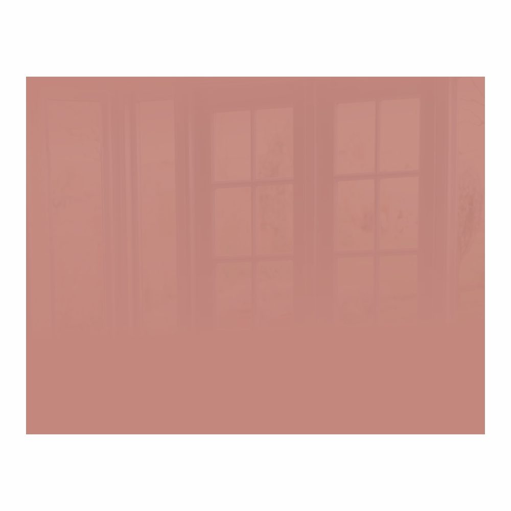Parrot Products Decorative Glass Wall Tile (898 X 700 X 6mm) Rose Gold