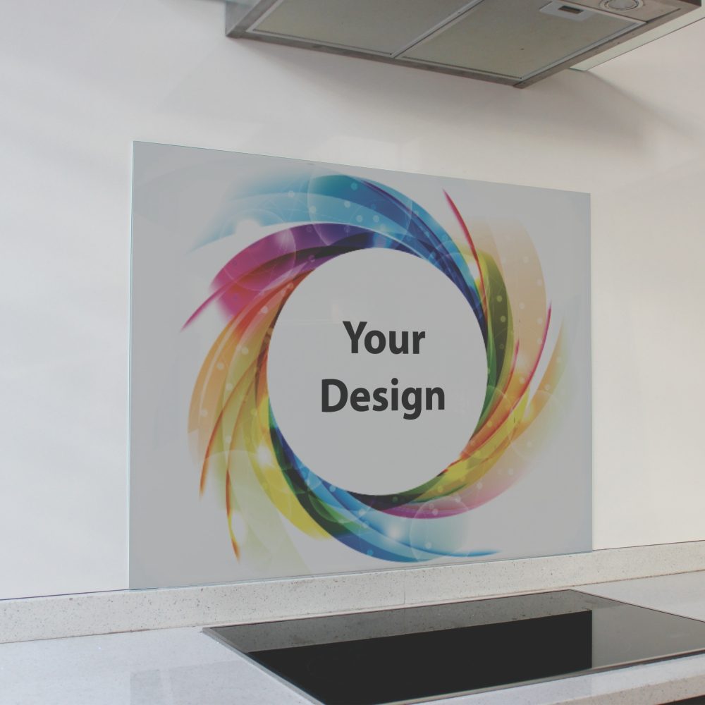 Parrot Products Decorative Glass Wall Tile (898 x 700 x 6mm) Customized Print