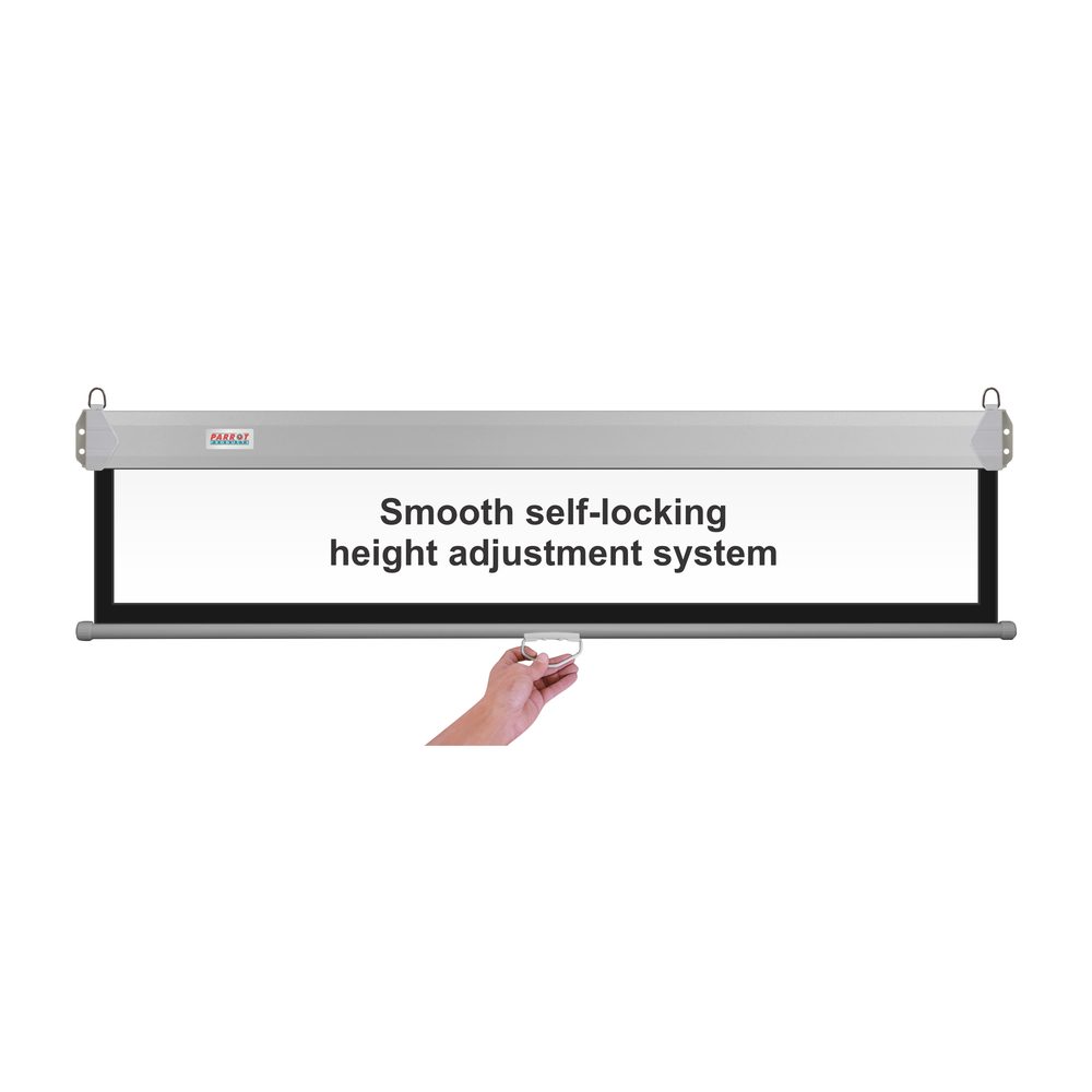 Parrot Products Parrot Pulldown Screen 2130*2130mm (View: 2030*2030mm - 1:1)