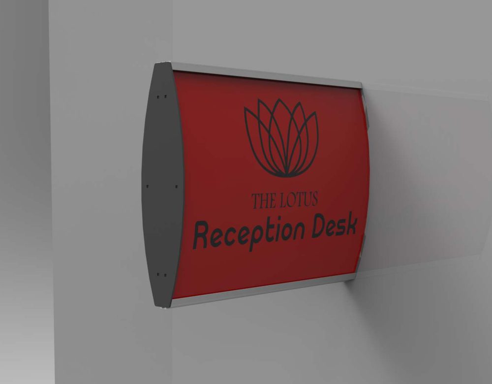 Parrot Products Sign Frame (420*300mm - Double Sided - Wall Mounted)