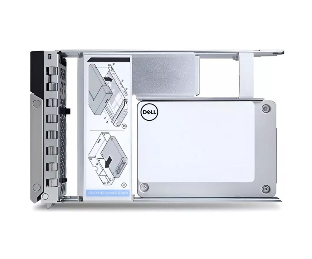 Dell E Dell 480GB SSD SATA ISE RI 6Gbps 512e 2.5in with 3.5in HYB CARR CK