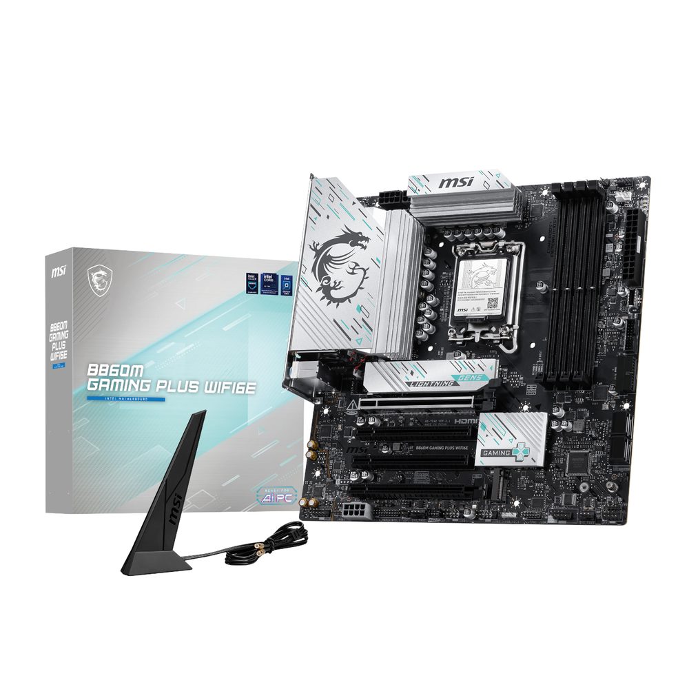 Unknown MSI B860M GAMING PLUS WIFI6E LGA1851 M-ATX Gaming Motherboard