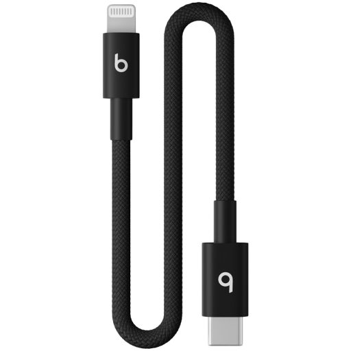 Beats USB-C to Lightning Woven Short Cable (20 cm) - Bolt Black