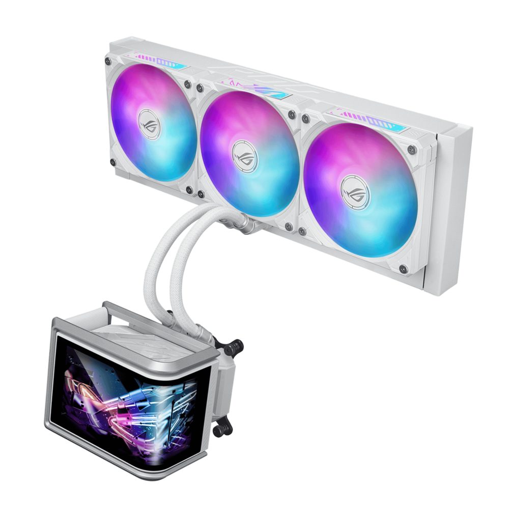 Unknown ASUS ROG Ryuo IV SLC 360 ARGB White Edition 360MM Liquid CPU Cooler - White