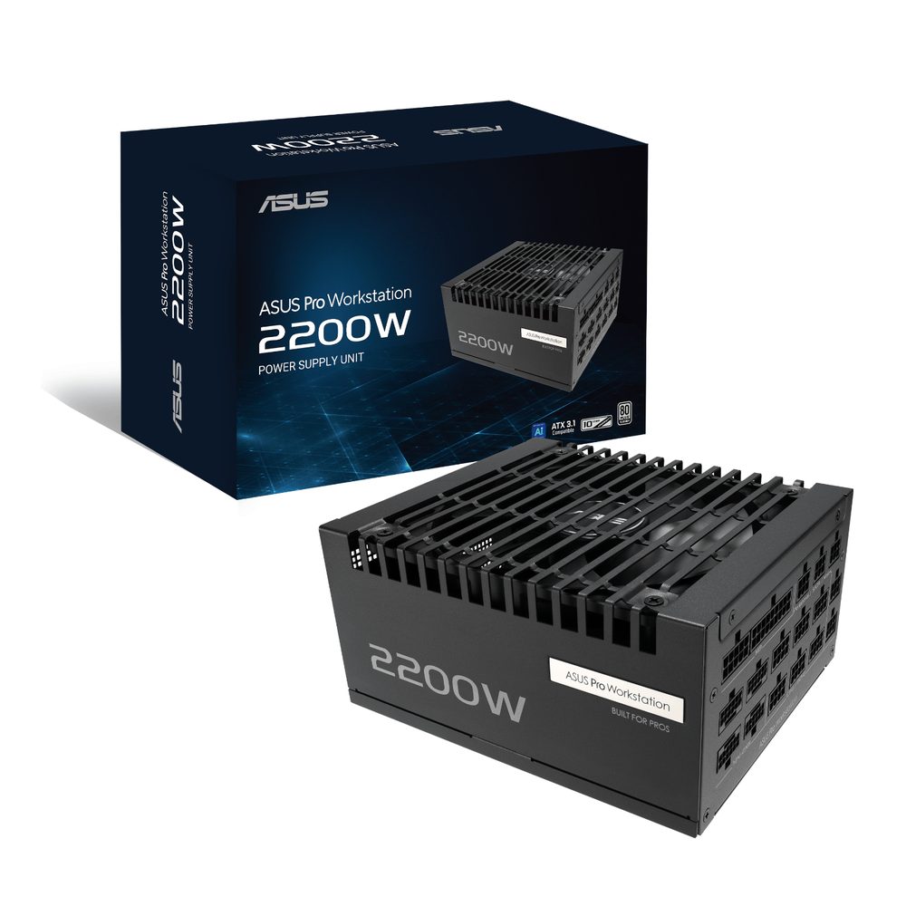 Unknown ASUS PRO WS 2200W 80 PLUS PLATUNUM Modular Power Supply