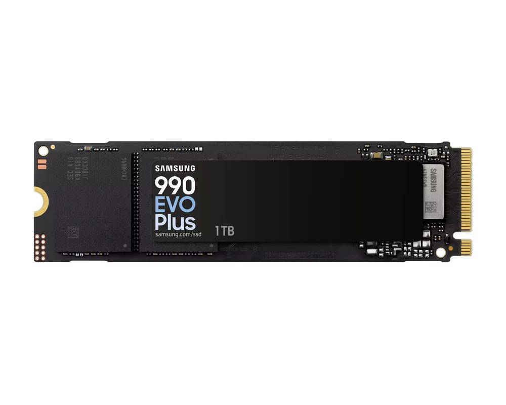 Samsung 990 EVO Plus - 1TB, M.2 2280, PCIe Gen4 x4 NVMe SSD