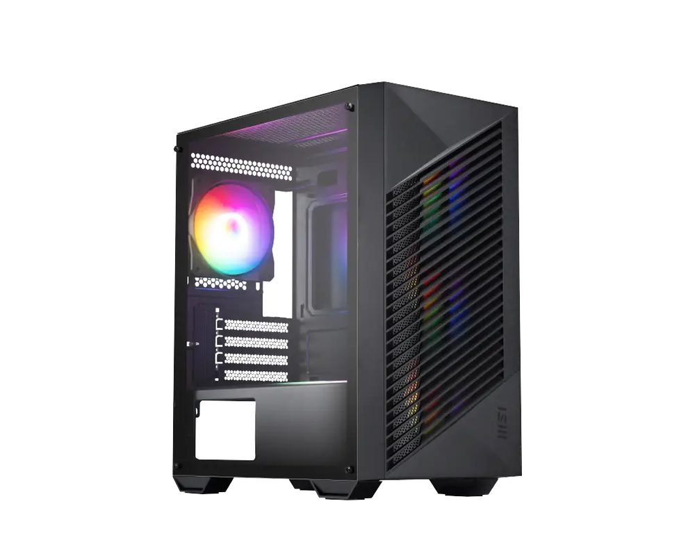 MSI Pro Forge M050A - m-ATX, RGB, Tempered Glass