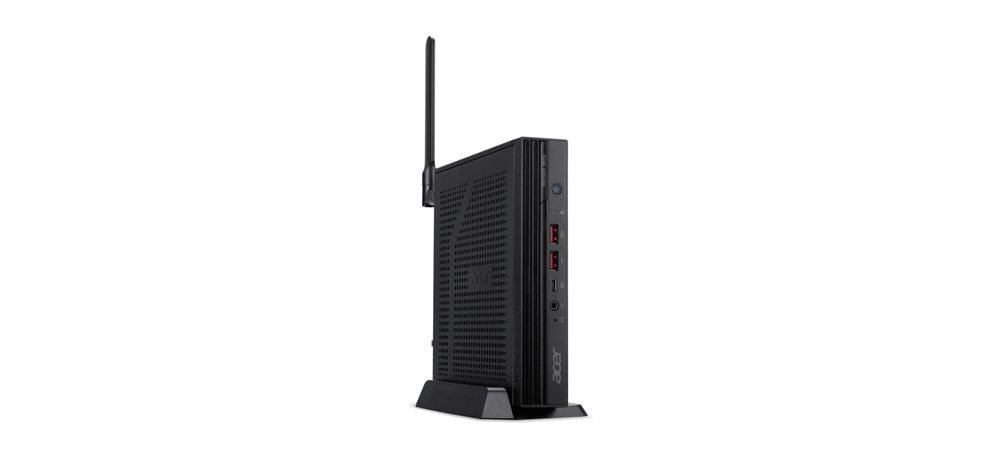 Acer Veriton 6000 Mini VN6735GT U5 235 Vpro CPU 16GB DDR5 512GB M.2 SSD Wi-Fi 6.0 + BT 5.0 Intel UHD graphics USB KYB & Mouse VESA Mount Kit Mini PC stand 135W 3-pin Windows 11 Pro3 YR OSW