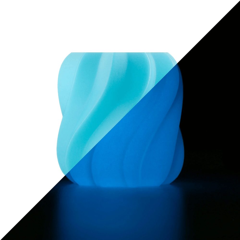 Anycubic PLA Glow Filament - Blue (Blue Glow)