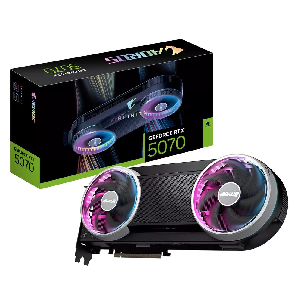Gigabyte RTX 5070 Aorus Infinity 12GB GDDR7 Graphics Card