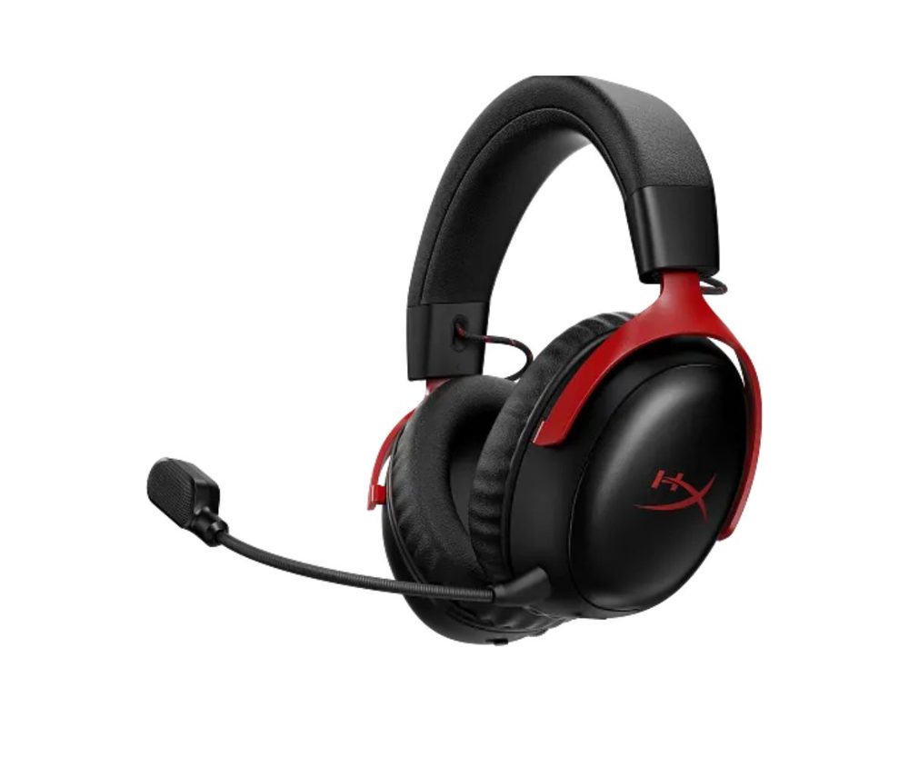 HPIC HyperX Cloud III S Wireless Black Red Gaming Headset