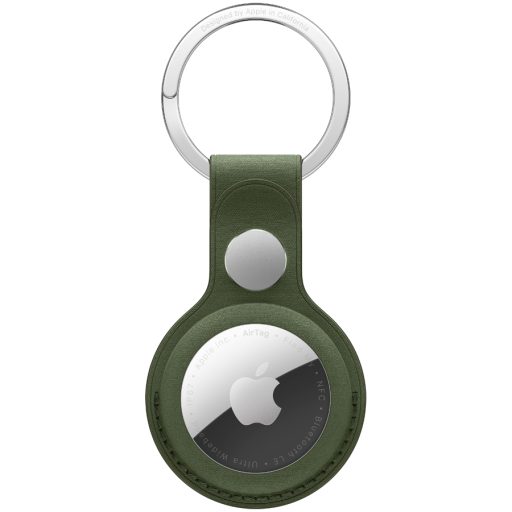 APPLE AirTag FineWoven Key Ring - Dark Olive, Model A3363