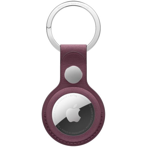 APPLE AirTag FineWoven Key Ring - Burgundy, Model A3363