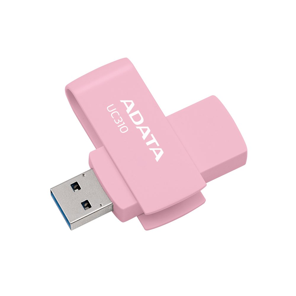 Adata UC310 64GB USB3.2 Gen1 Type-A Flash Drive - Pink