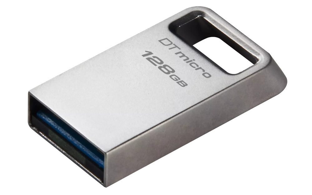 Kingston DataTraveler Micro 128GB USB3.2 Gen1 Type-A Flash Drive