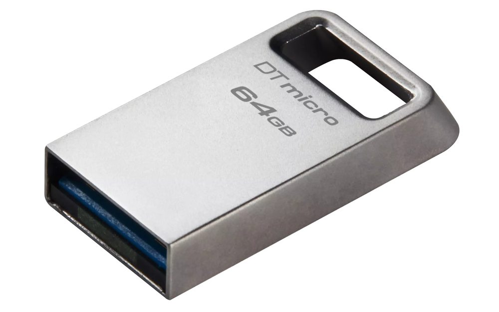 Kingston DataTraveler Micro 64GB USB3.2 Gen1 Type-A Flash Drive