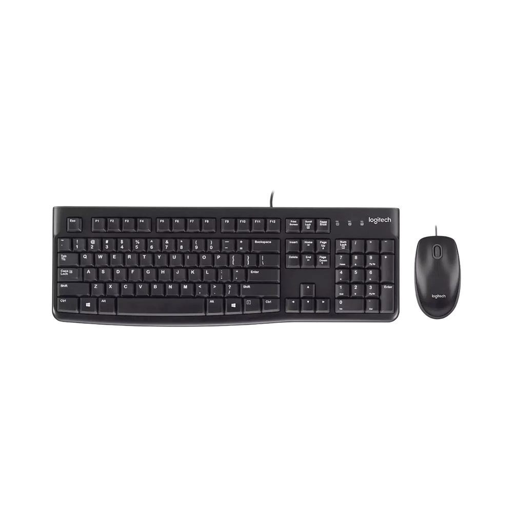 Logitech MK120 Wired Keyboard and Mouse