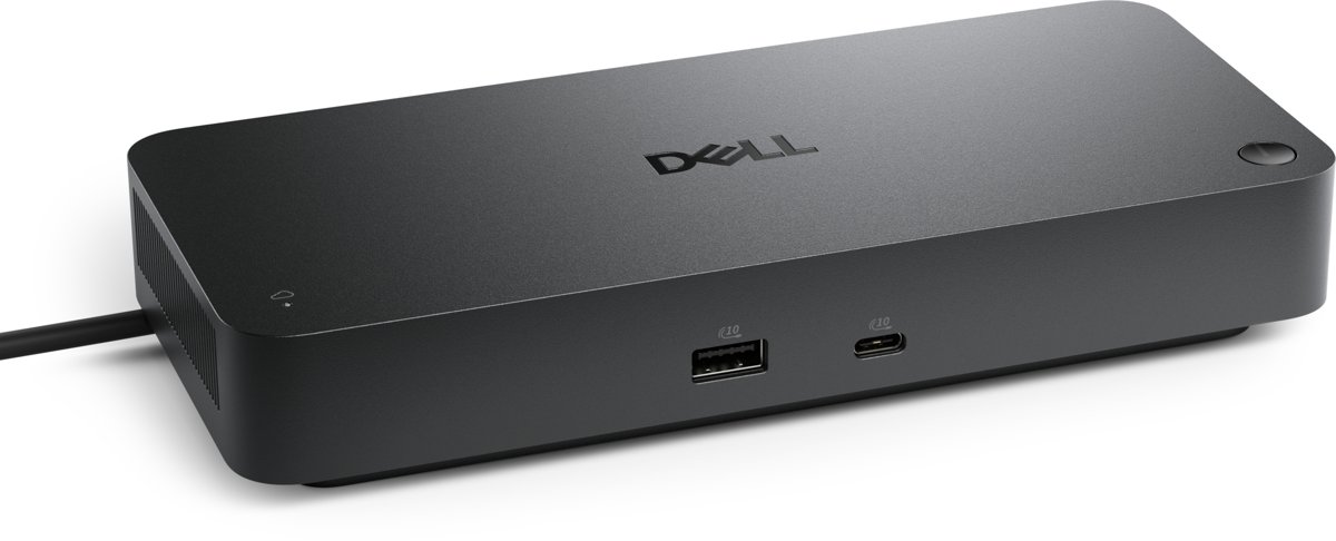 Dell Pro Thunderbolt 4 Smart Dock SD25TB4 - Power Delivery 130W / x2 DP1.4 / 1x HDMI 2.1 / x4 USB-C 3.2 Gen 2 Multi-function DisplayPort 1.4 / x2 Thunderbolt 4 / x4 USB-A 3.2 Gen 2 (10 Gbps) / x1 USB-C 3.2 Gen 2 (10 Gbps) / RJ45 Ethernet port, 2.5GbE