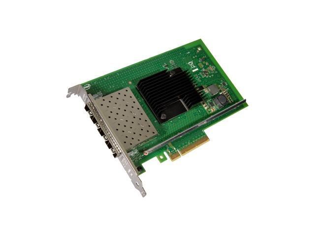 Intel x710DA4FH , pci-Express 3.0 (8x) Quad-port 10Gigabit lan server adapter - SFP+ optical LC or direct attach copper , Intel X710-AM2 chipset - support VEB, AFT SFT, VMLB, VMDq virtualization, DCA, SR-ioV , ALB , 8GT/sec , with ethernet power management - Full-Height