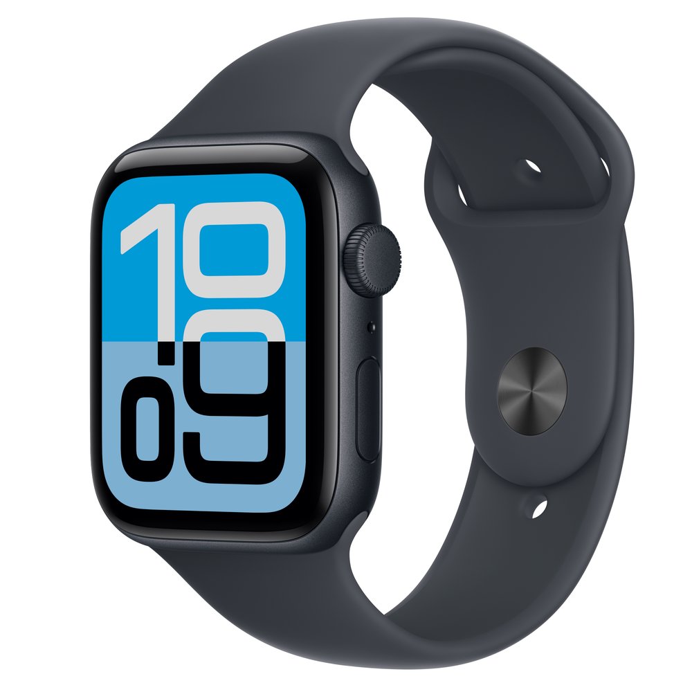 Apple Watch Se 3 GPS 44mm Midnight Aluminium Case With Midnight Sport Band - S/M