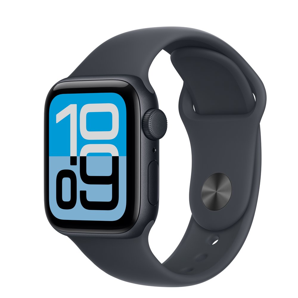 Apple Watch Se 3 GPS + Cellular 40mm Midnight Aluminium Case With Midnight Sport Band - S/M