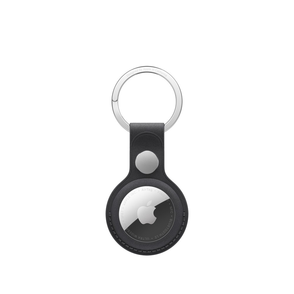 Apple AirTag Finewoven Key Ring - Black