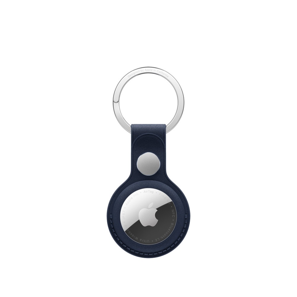 Apple AirTag Finewoven Key Ring - Deep Blue