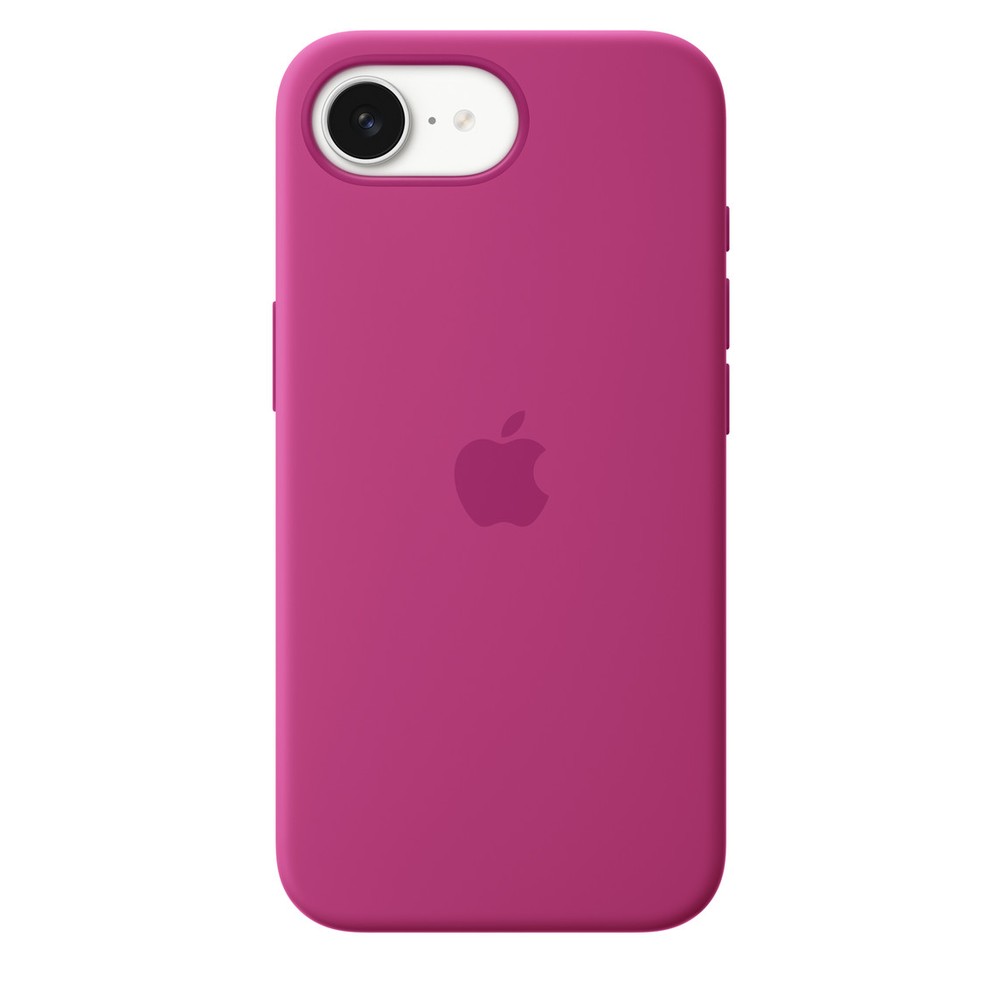 Apple iPhone 16e Silicone Case - Fuchsia