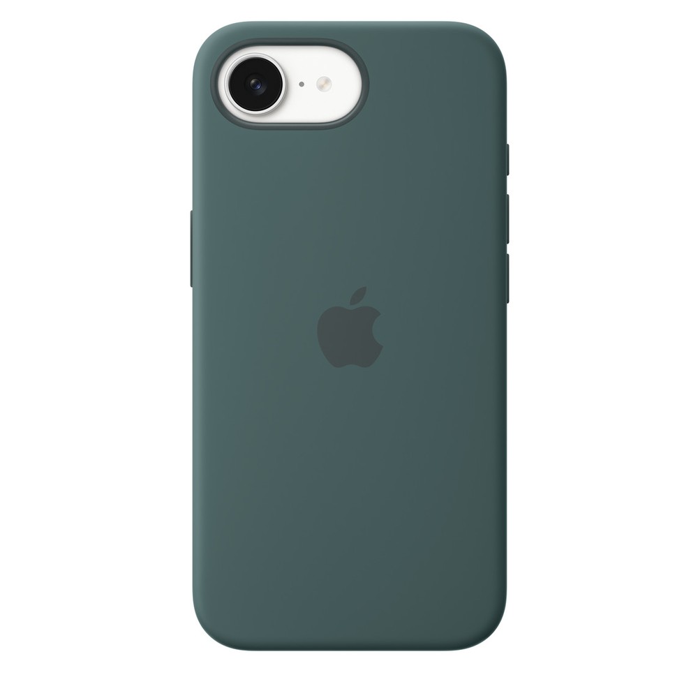 Apple iPhone 16e Silicone Case - Lake Green