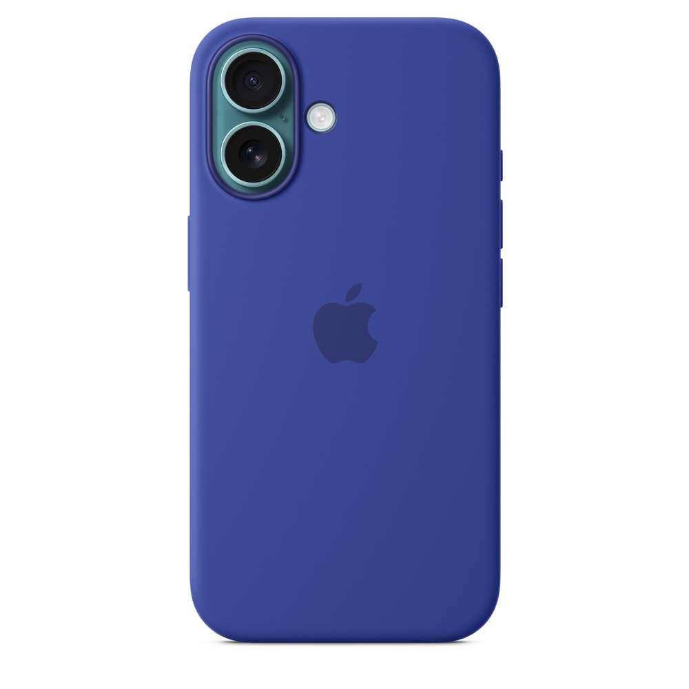 Apple iPhone 16 Silicone Case With Magsafe - Ultramarine