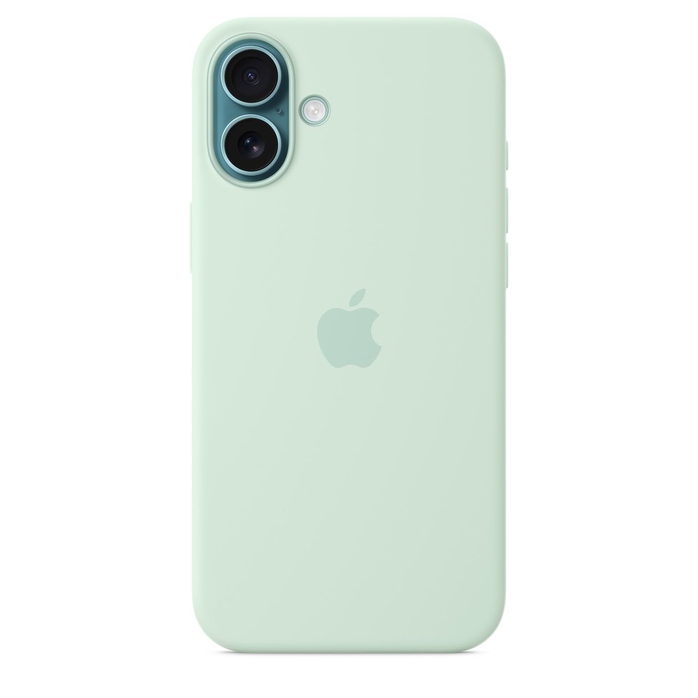 Apple iPhone 16 Plus Silicone Case With Magsafe - Aquamarine