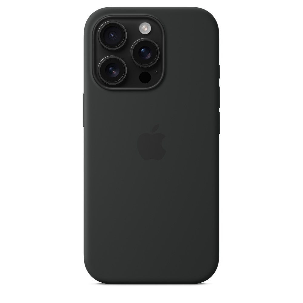 Apple iPhone 16 Pro Silicone Case With Magsafe - Black